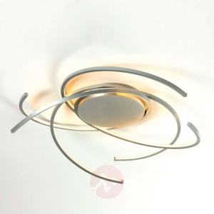 Lampa sufitowa LED Space, aluminiowa, lekki design