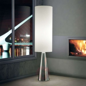 Walcowata lampa stojąca Totem