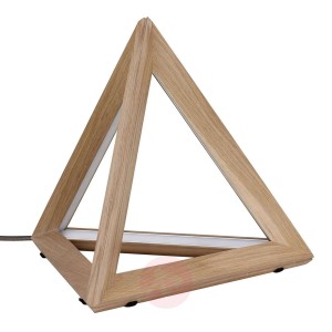 Trigonon – naturalna lampa stołowa LED