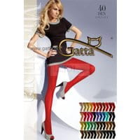 COLOR BOOM !! Kolorowe rajstopy Gatta Rosalia Microfibra 40 den, kryjące 18 kolorów