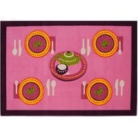 Dywan Table Pink 100x150 cm