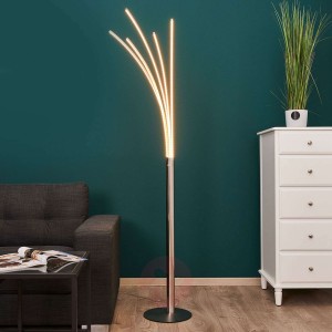 Wieloramienna lampa stojąca LED Boba