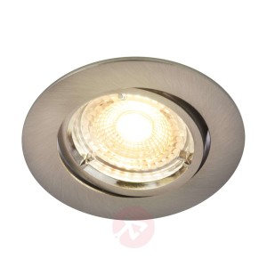 Reflektor wpuszczany LED Carina 2 700 K nikiel