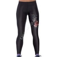 Legginsy z tygrysem | leginsy fittness, yoga, siłownia