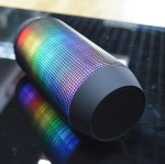 Głośnik przenośny - Mini Bluetooth LED Flash Light - niebieski