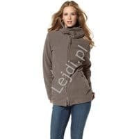 Polarowa bluza sportowa w kolorze khaki