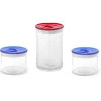Zestaw 3 słoików z pokrywką Devotion To Colours