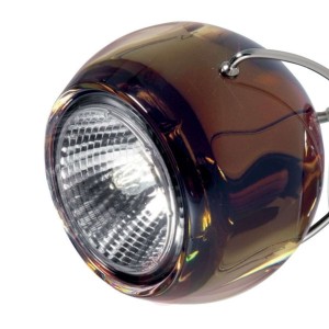 Designerska lampa wisząca BELUGA COLOUR miedź