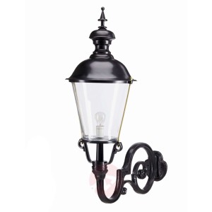 Amstel - zewnętrzna lampa ścienna, czarna