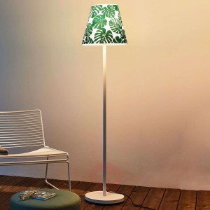 Lampa podłogowa Swap Outdoor, klosz green jungle
