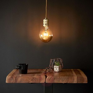 Lampa wisząca LED Chicago, złote wykończenie