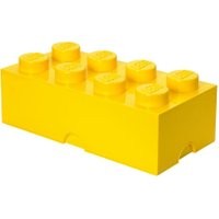 Pudełko z pokrywką Lego Rectangular Extra Yellow