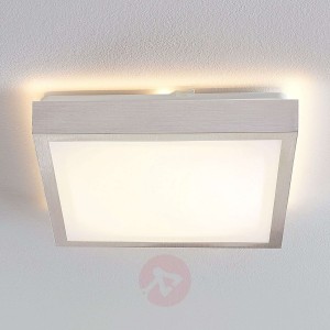 Lindby Margit lampa sufitowa LED alu kątowa, 32 cm