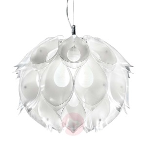 Naturalnie wyglądająca lampa wisząca FLORA S