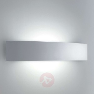 Lampa ścienna RIGA szerokość 36 cm niklowy
