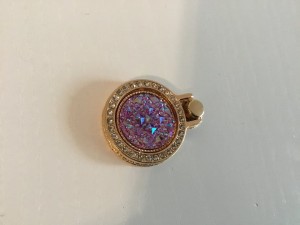 Uchwyt do smartfona - Krystaliczny diament - kolor fioletowy