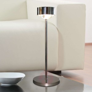 Elegancka lampa stołowa PUK EYE, chrom