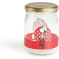 Słoik z zatyczką Peanuts Red 500 ml