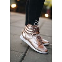 Buty damskie Reebok Freestyle Hi Metallic