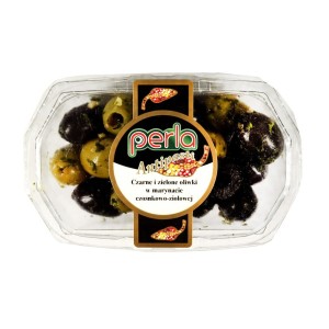 Antipasti - Oliwki w marynacie czosnkowo ziołowej