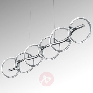 Ściemniana lampa wisząca LED Olympus, 6-punktowa