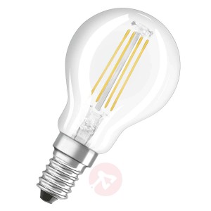 Żarówka kropla LED E14 4W ciepła biel, 470 lumenów