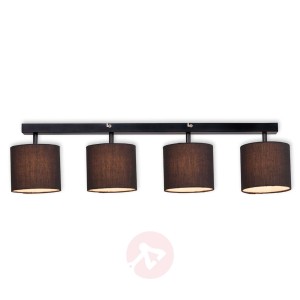 Sandra - lampa sufitowa z 4 regulowanymi abażurami