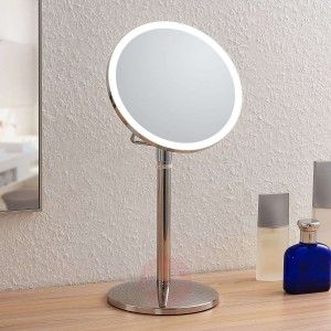 Lindby Farita lusterko kosmetyczne LED