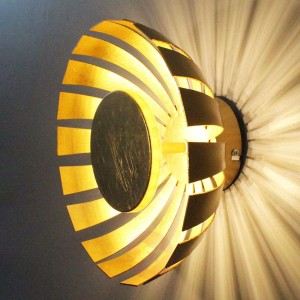 Kinkiet LED Flare Medium, złoty