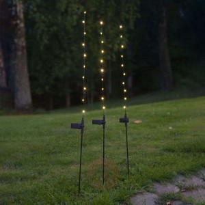 Lampa solarna LED Flexy, zestaw trzech sztuk