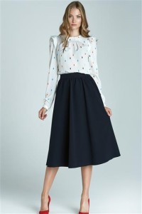 Spodnica Ariana Midi SP28 granatowa