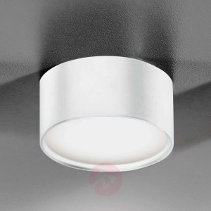 Dyskretna lampa sufitowa LED Mine, biała, 12 cm