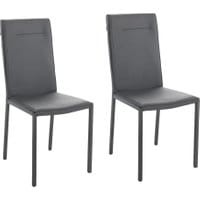 Zestaw 2 krzesła Camy Grey