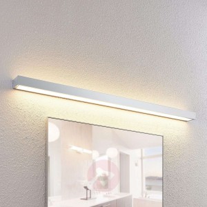 Lindby Layan kinkiet LED do łazienki, chrom 120 cm
