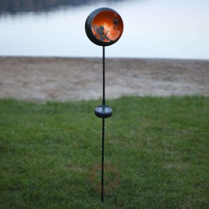 Lampa solarna LED Fairytale, pomarańczowa