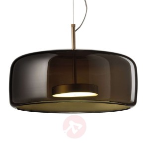 Lampa wisząca LED Jube SP 1G szklany klosz zielony
