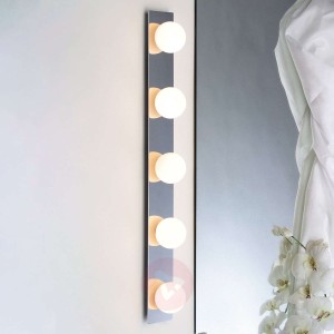 Lampa ścienna z kulami BULBSTRIP, 5-punktowa