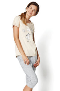 Pizama Rakel 35255-03X Pastelowy roz