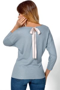 Bluzka Mia Exclusive Blekitna