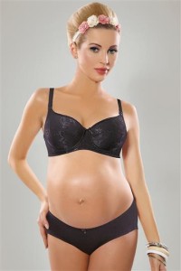 Biustonosz Mame Czarny