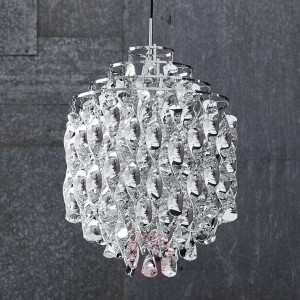 VERPAN Spiral SP01 - lampa wisząca srebrna