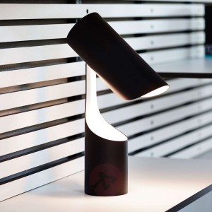 LE KLINT Mutatio lampa stołowa, E14 czarna/biała