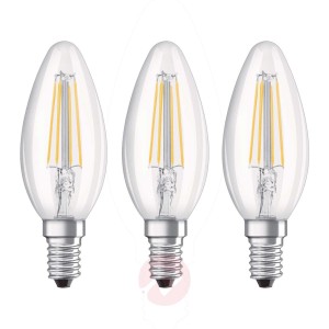 OSRAM świeca LED E14 Classic 4W 827 3 szt.