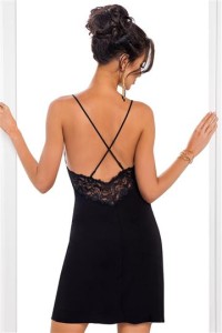 Koszulka Lily push-up Czarna