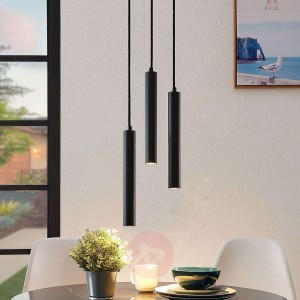 Arcchio Franka lampa wisząca LED, 3-pkt. okrągła