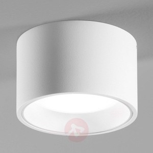 Biała lampa sufitowa LED Ringo z IP54