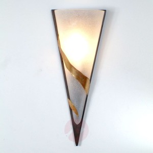 Szlachetna lampa ścienna BANDERUOLA DUE