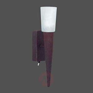 Rustykalna lampa ścienna Flame