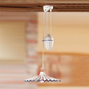 Lampa wisząca PIEGHE z regulacją wysokości