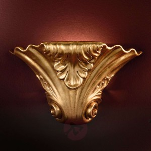 Kunsztowna lampa ścienna TASCA z ceramiki